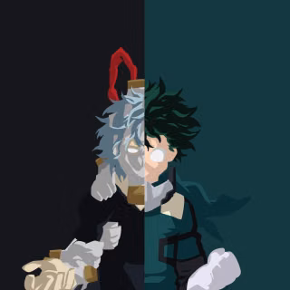 Dark Deku desktop wallpaper