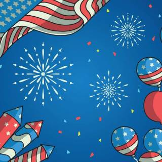 July 4th desktop wallpaper