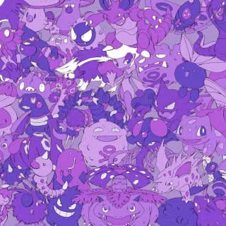 Aesthetic Pokémon desktop wallpaper