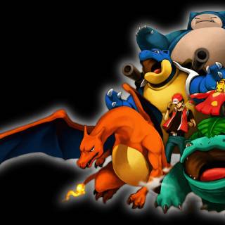 Aesthetic Pokémon desktop wallpaper