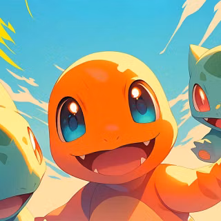 Aesthetic Pokémon desktop wallpaper