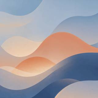 Minimal gradient desktop wallpaper