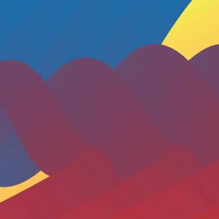Minimal gradient desktop wallpaper