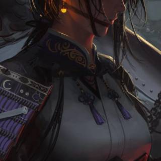 Anime samurai mobile wallpaper