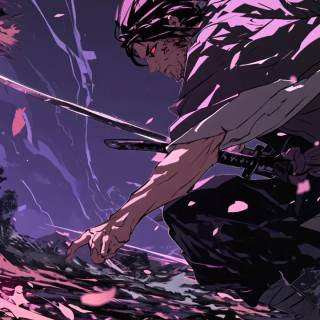 Anime samurai mobile wallpaper