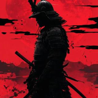 Anime samurai mobile wallpaper