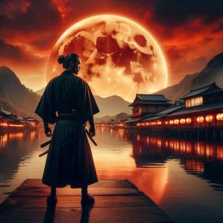 Anime samurai mobile wallpaper