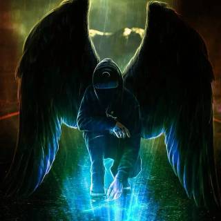 Dark angel mobile wallpaper
