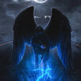 Dark angel mobile wallpaper