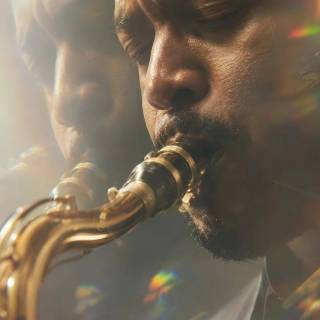 Saxophone mobile wallpaper