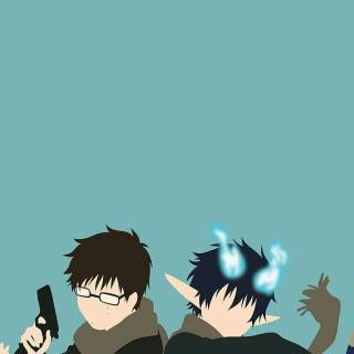 Blue Exorcist mobile wallpaper