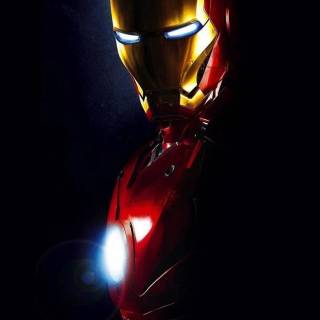 Iron Man logo mobile wallpaper