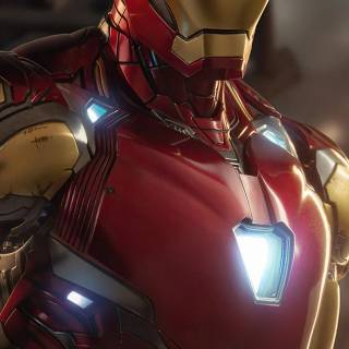 Iron Man logo mobile wallpaper