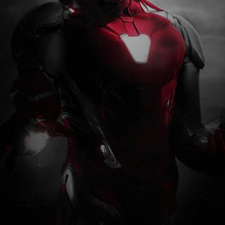 Iron Man logo mobile wallpaper