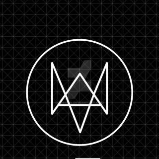 Watch Dogs logo mobile wallpaper