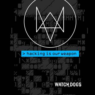 Watch Dogs logo mobile wallpaper