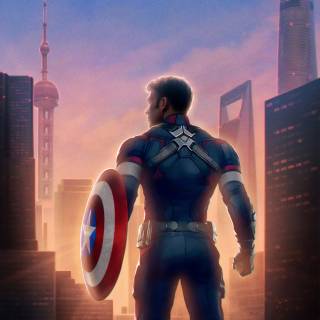 Captain America and The Avengers wallpaper