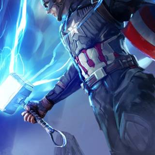 Captain America and The Avengers wallpaper