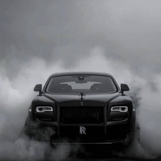 Black Rolls Royce Mansory wallpaper