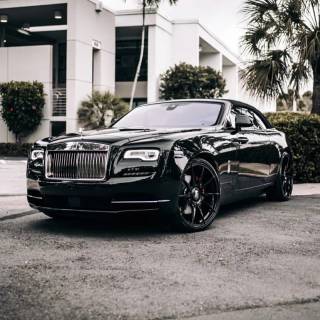 Black Rolls Royce Mansory wallpaper