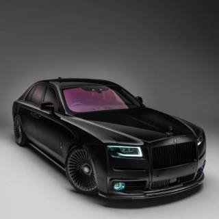 Black Rolls Royce Mansory wallpaper