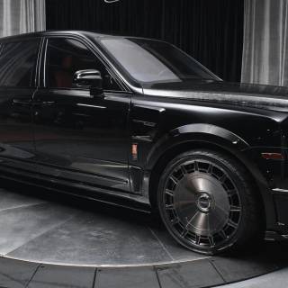 Black Rolls Royce Mansory wallpaper