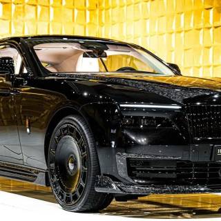 Black Rolls Royce Mansory wallpaper