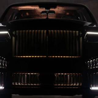 Black Rolls Royce Mansory wallpaper