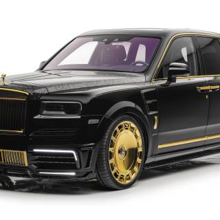 Black Rolls Royce Mansory wallpaper