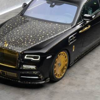 Black Rolls Royce Mansory wallpaper