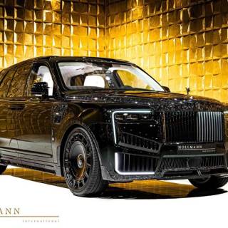 Black Rolls Royce Mansory wallpaper