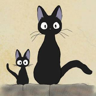 Jiji the cat wallpaper