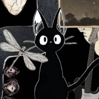 Jiji the cat wallpaper