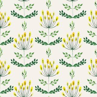 Sunflower and lily wallpaper