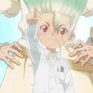Senku Ishigami desktop wallpaper