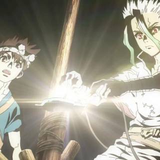 Senku Ishigami desktop wallpaper