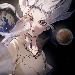 Senku Ishigami desktop wallpaper