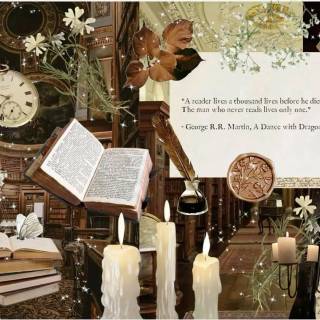 Aesthetic books desktop wallpaper