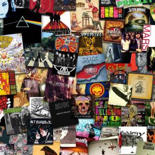 Album art desktop wallpaper