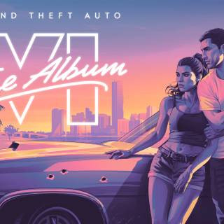 Album art desktop wallpaper