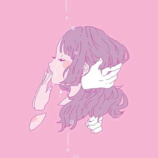Pink girl desktop wallpaper