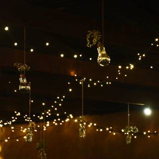 Fairy lights desktop wallpaper