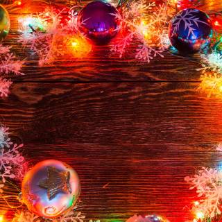 Fairy lights desktop wallpaper
