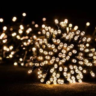Fairy lights desktop wallpaper