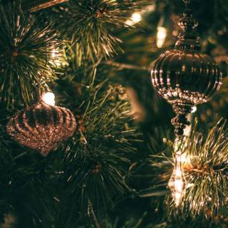 Fairy lights desktop wallpaper