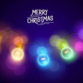 Fairy lights desktop wallpaper