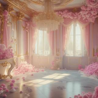 Light pink aesthetic desktop wallpaper
