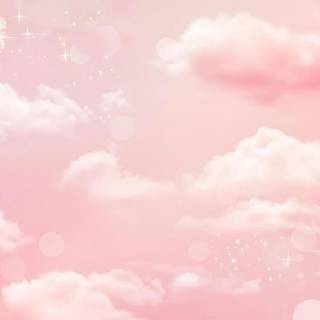 Light pink aesthetic desktop wallpaper