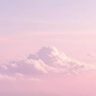 Light pink aesthetic desktop wallpaper