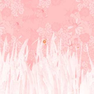 Light pink aesthetic desktop wallpaper